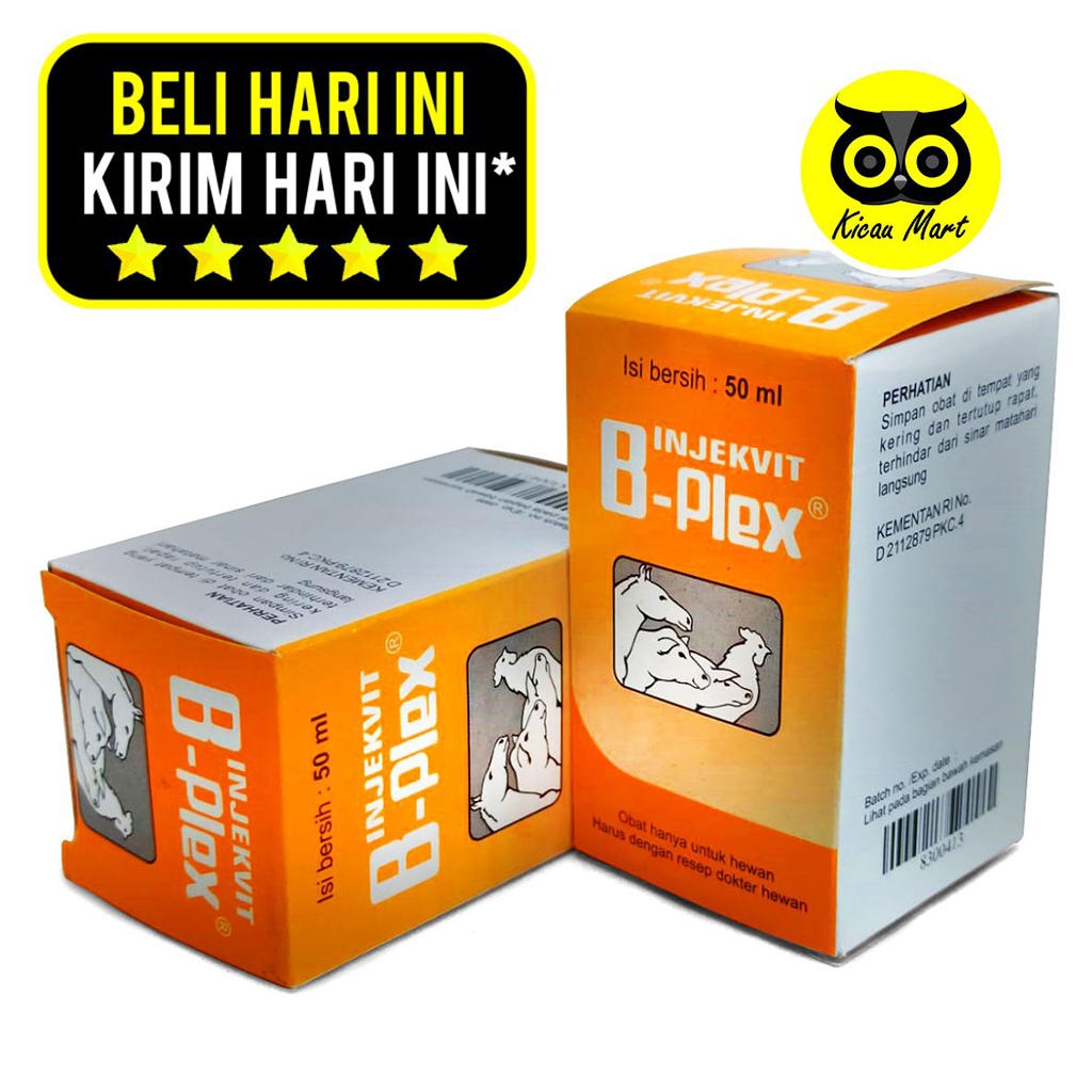 Jual Vitamin B Komplex Komplek Injekvit B-Plex B Plex 50 Ml Medion Obat ...