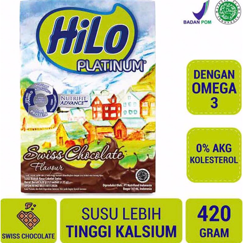 Jual Hilo platinum rasa coklat 12x35gram (kemasan baru) | Shopee Indonesia