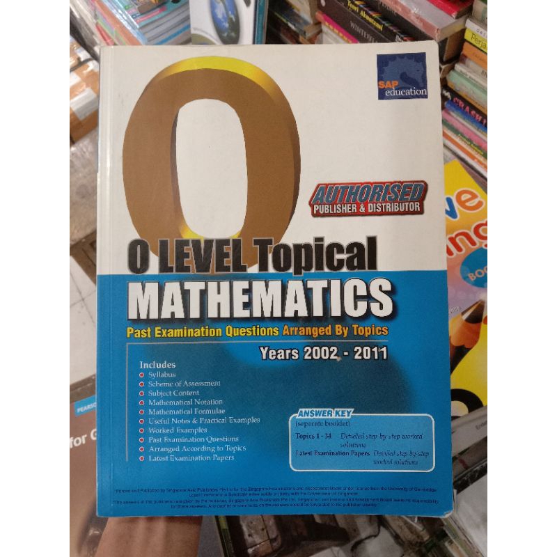 Jual O Level Topical Mathematics. | Shopee Indonesia