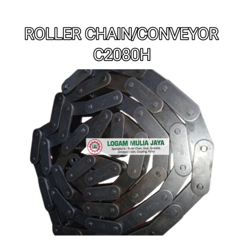 Jual DOUBLE PITCH RANTAI ROLLER CHAIN C 2080 H KC C2080H KC RANTAI C ...