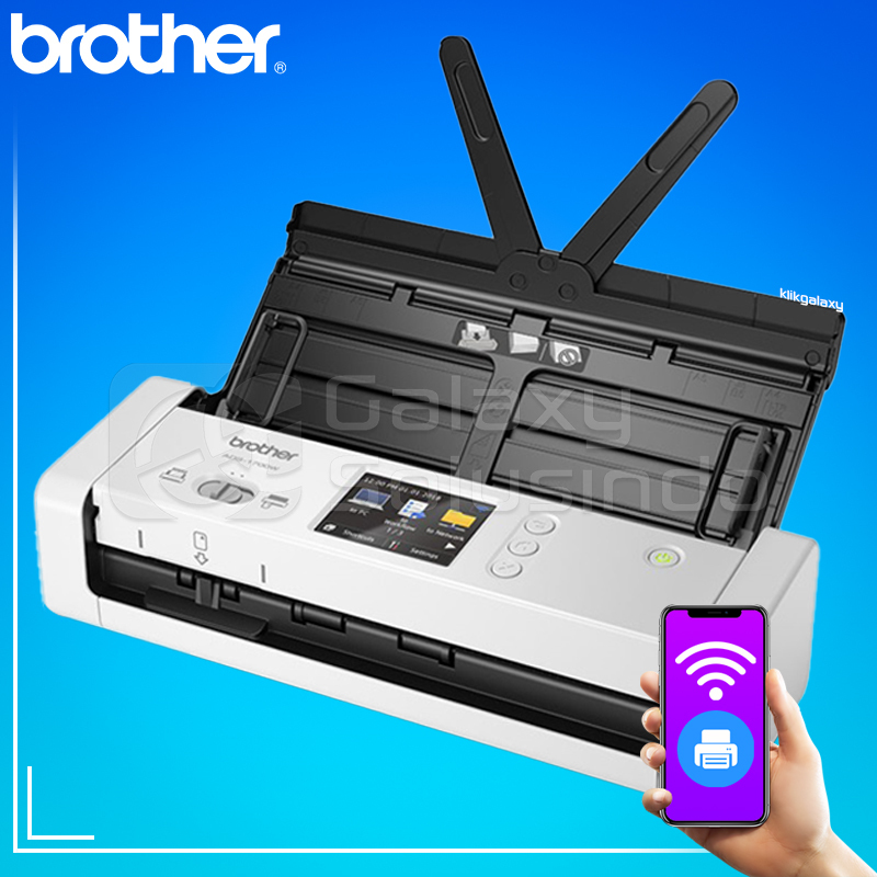 Jual Brother ADS1700W Compact Document Scanner Wifi Shopee Indonesia