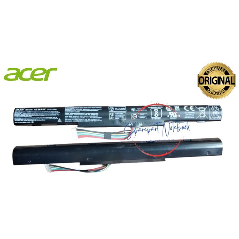 Jual Baterai Batrei Laptop Acer E5 475 E5 475g E5 476 E5 476g Es1 432