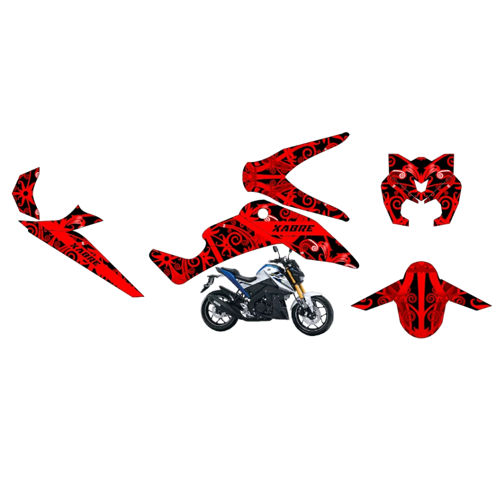 Jual DECAL STICKER YAMAHA XABRE DAYAK FULLBODY [K91] DEKAL STIKER SETIKER MOTOR XABRE DAYAK