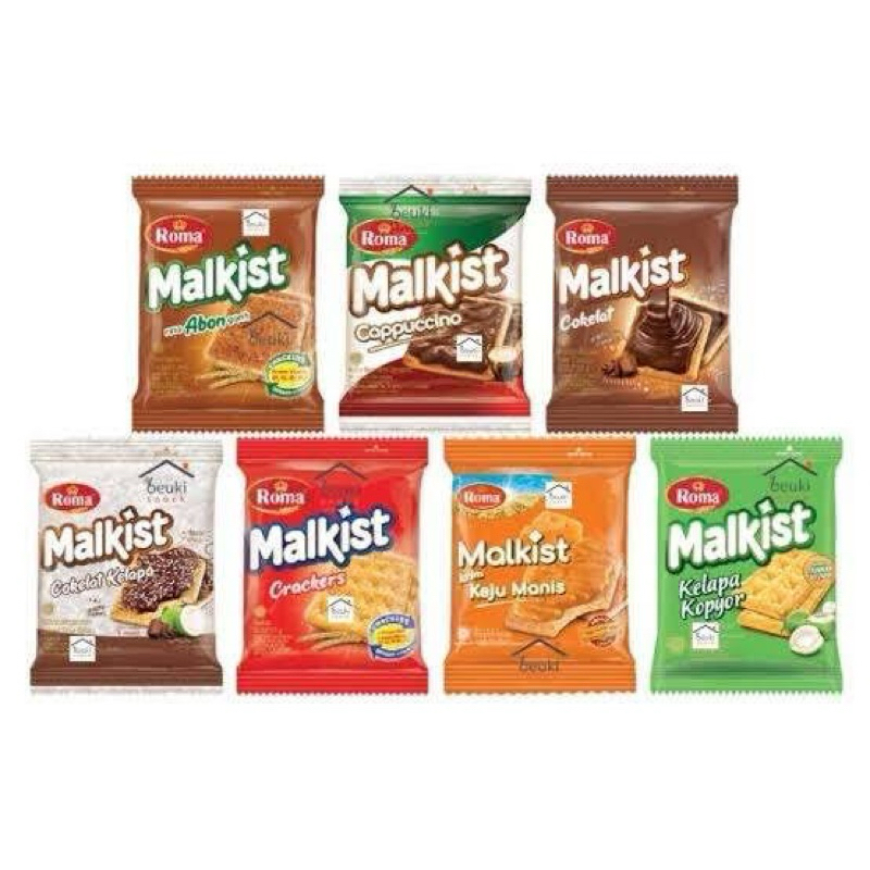 Jual Roma Malkist All Variant / 1 pack / isi 10 pcs | Shopee Indonesia
