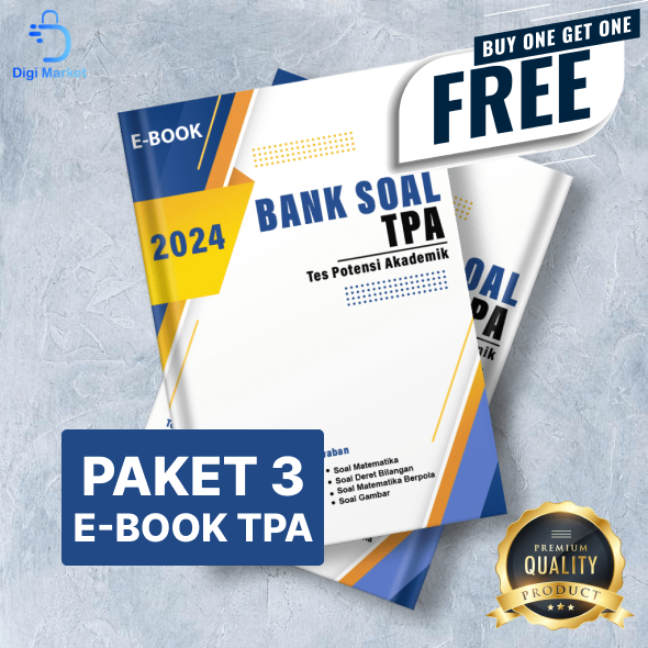 Jual BANK SOAL TPA TERBARU 2024 | Tes Potensi Akademik | Shopee Indonesia