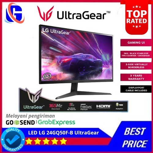 Jual Monitor Led Lg Ultragear 27gq50f B 27 Inch Full Hd 165hz Gaming Shopee Indonesia 5569