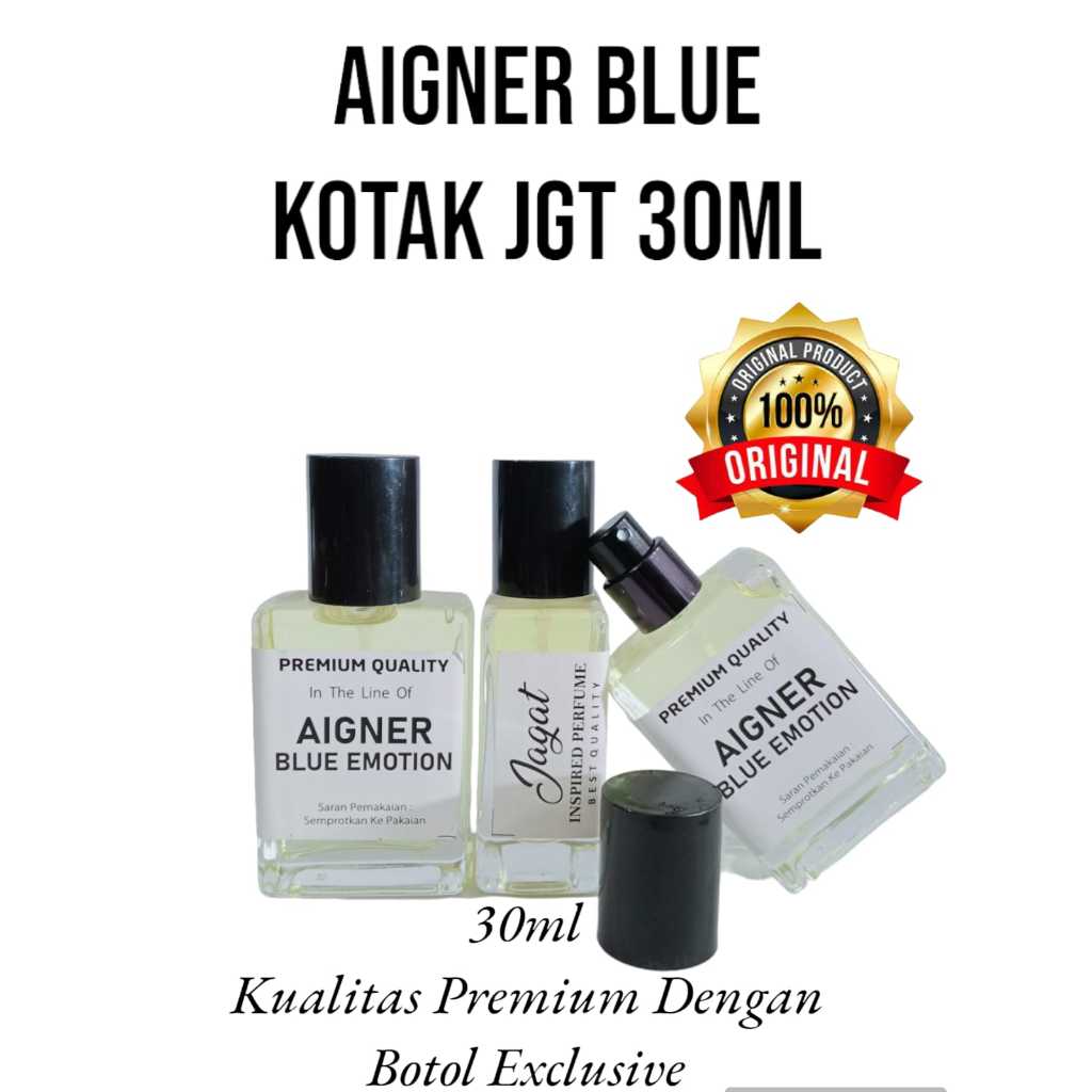 Jual 30KTK JGT AIGNER BLUE PARFUM INSPIRED PREMIUM KUALITAS