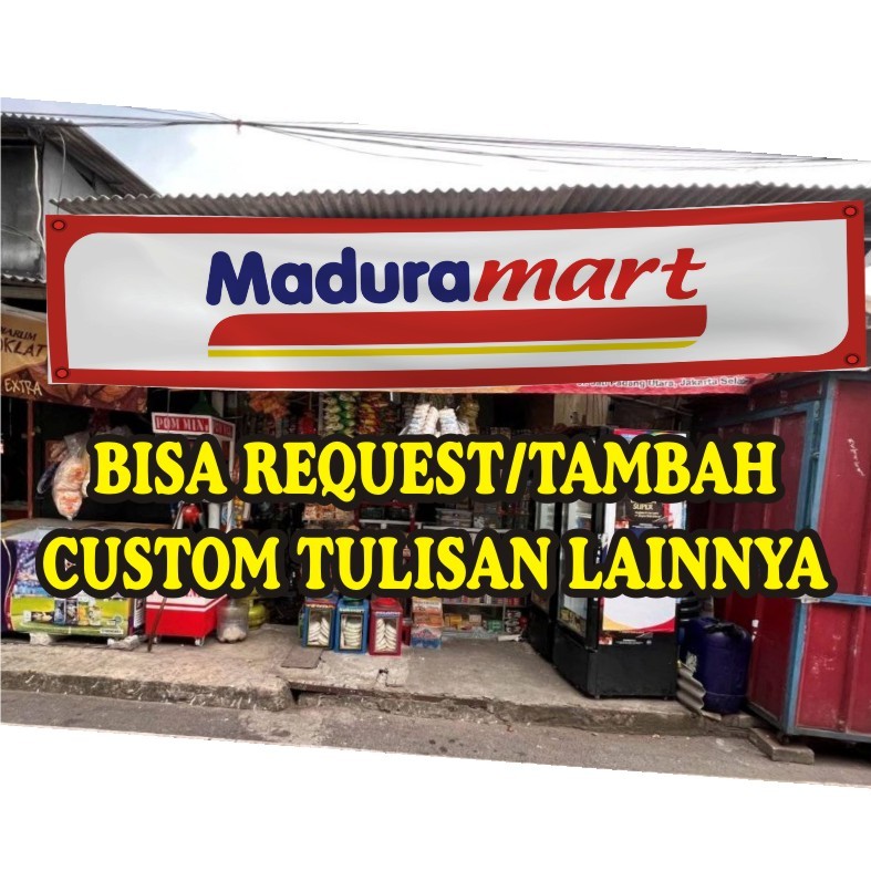 Jual Banner Maduramart Spanduk Toko Kelontong Mmt Kios Sembako Baliho ...