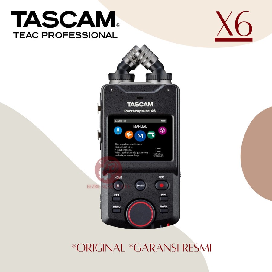 Jual Tascam Portacapture X6 Handheld Adaptive Multitrack Audio Recorder ...