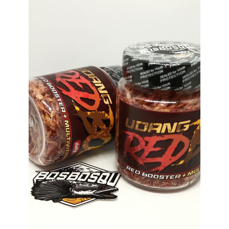 Jual Udang Red Bos Daily By Bos Bos Qu Pigmen Red dan Yellow | Shopee ...
