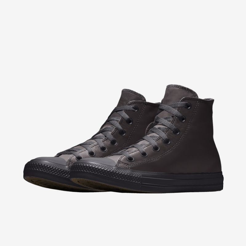 Sepatu Converse Terbaru Sepatu Kulit Hitam High Boot Sepatu Terbaru Sepatu Kulit ChuckTaylor Converse Allstar Kulit