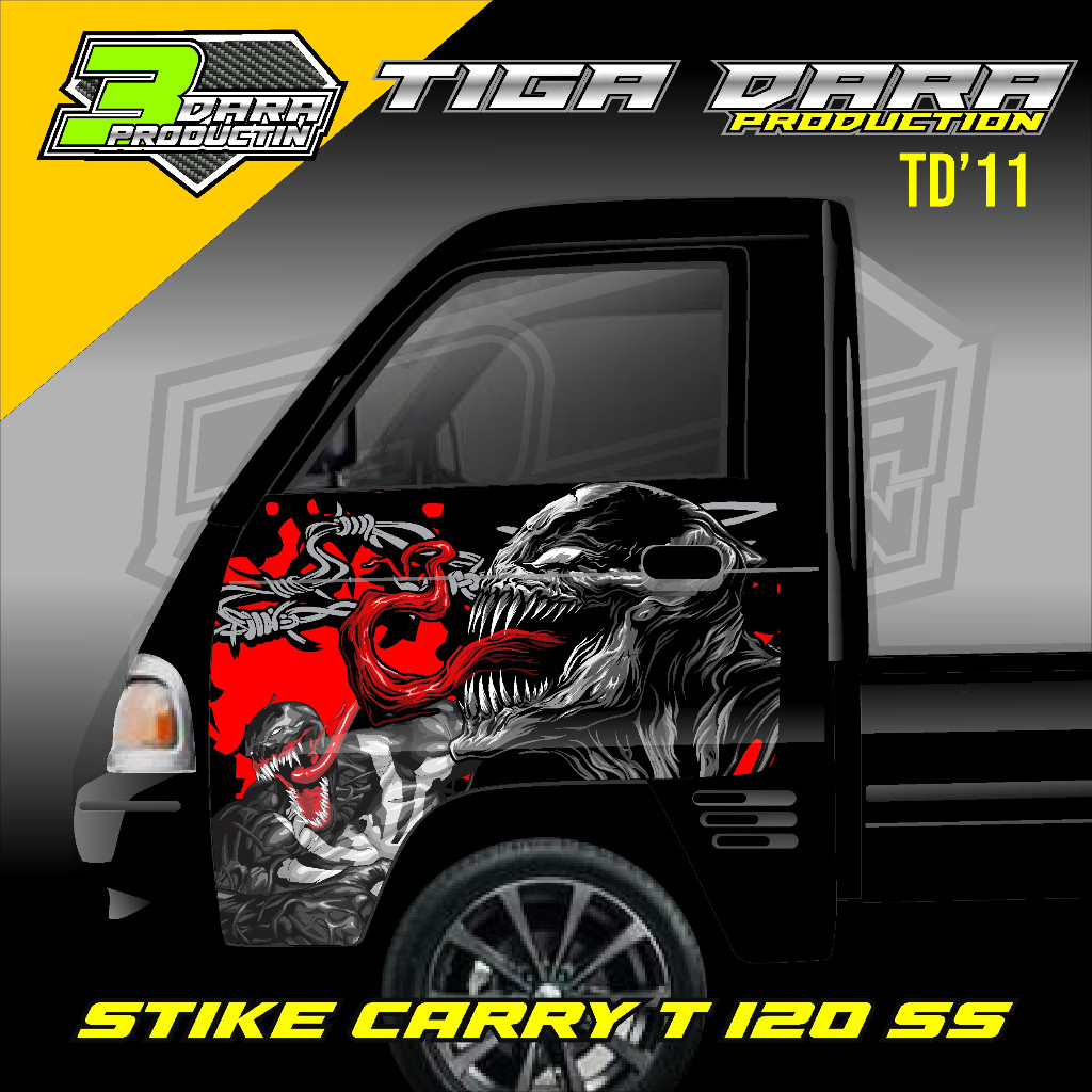 Jual STICKER MOBIL STICKER DECAL PINTU PICK UP CARRY T 120 SS, L300 ...