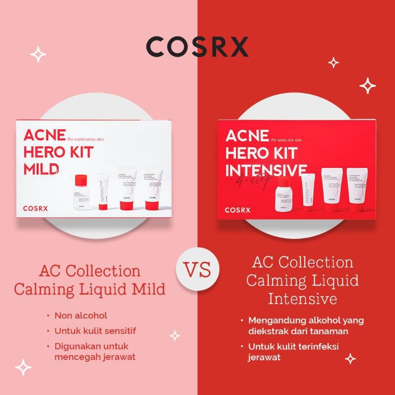 Jual COSRX ACNE HERO KIT MILD & INTENSIVE Shopee Indonesia
