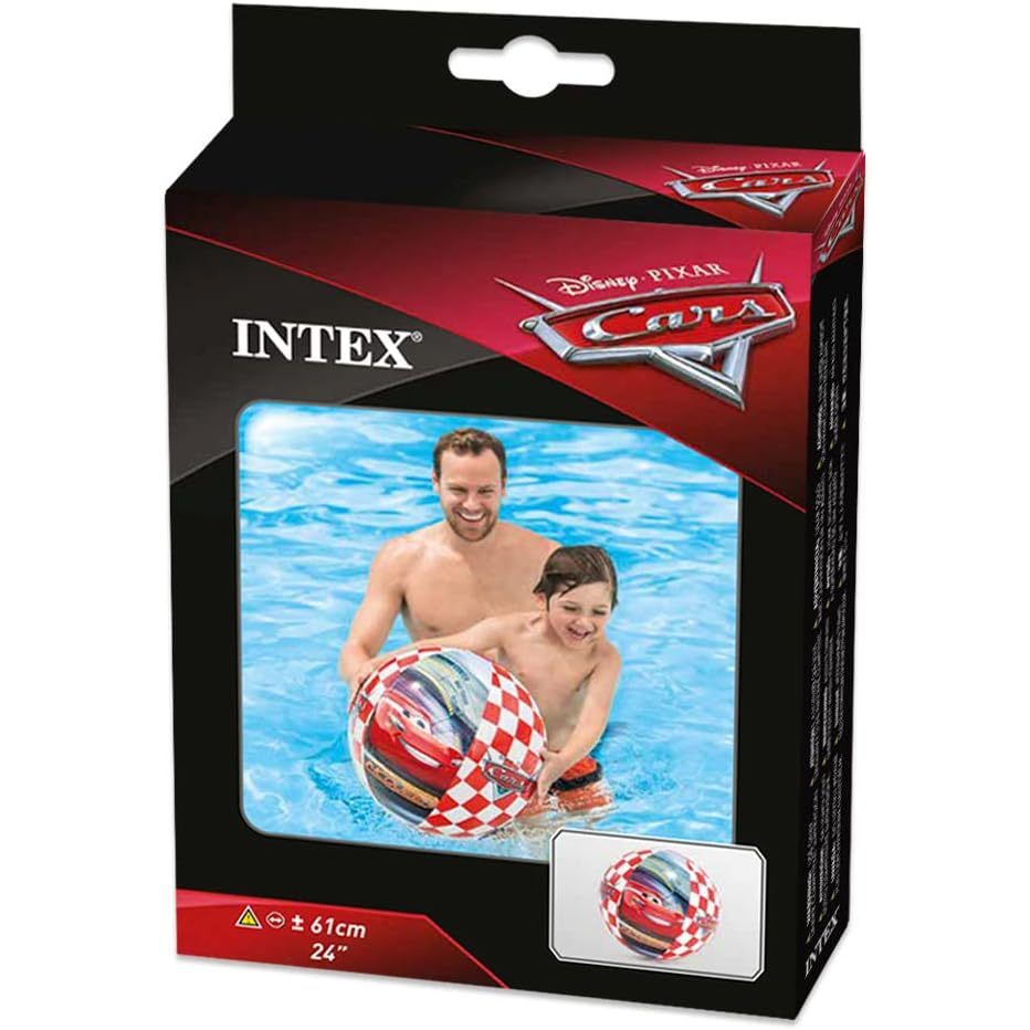 Jual Intex Disney Cars Beach Ball 58053NP / Bola Pantai Anak / Bola ...