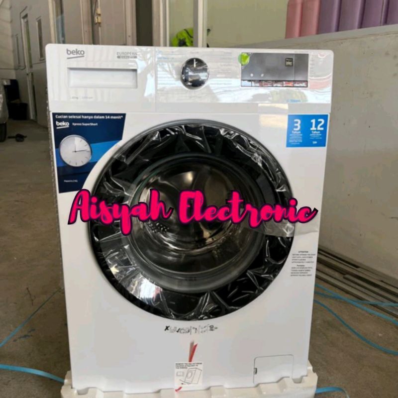 Jual MESIN CUCI FRONT LOADING BEKO 10KG INVERTER | Shopee Indonesia