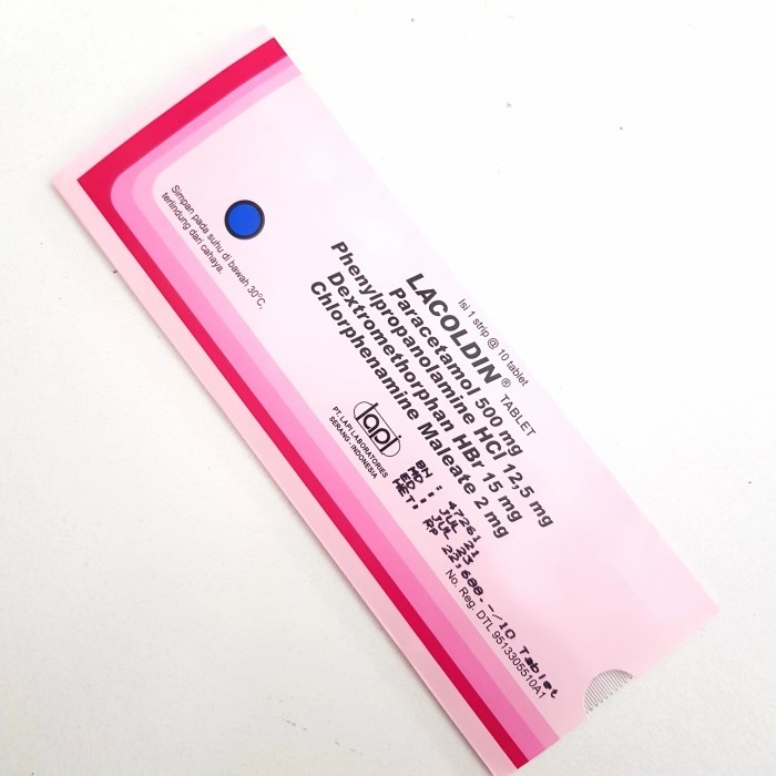 Jual LACOLDIN UNTUK DEMAM, SAKIT KEPALA, BATUK KERING DAN PILEK ...
