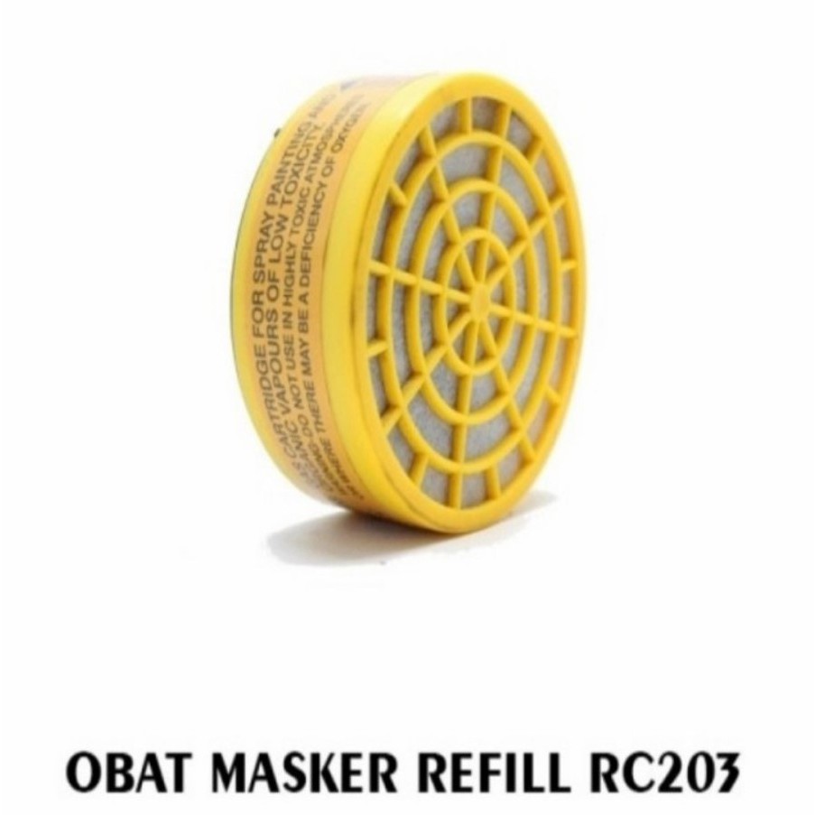 Jual Cartridge Masker RC 203 Refill Respirator Filter Cartridge NP305 ...