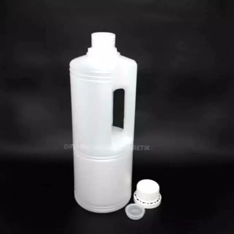 Jual Botol Jerigen Handle 1 Liter + STIKER LABEL | Jerigen Laundry isi ...
