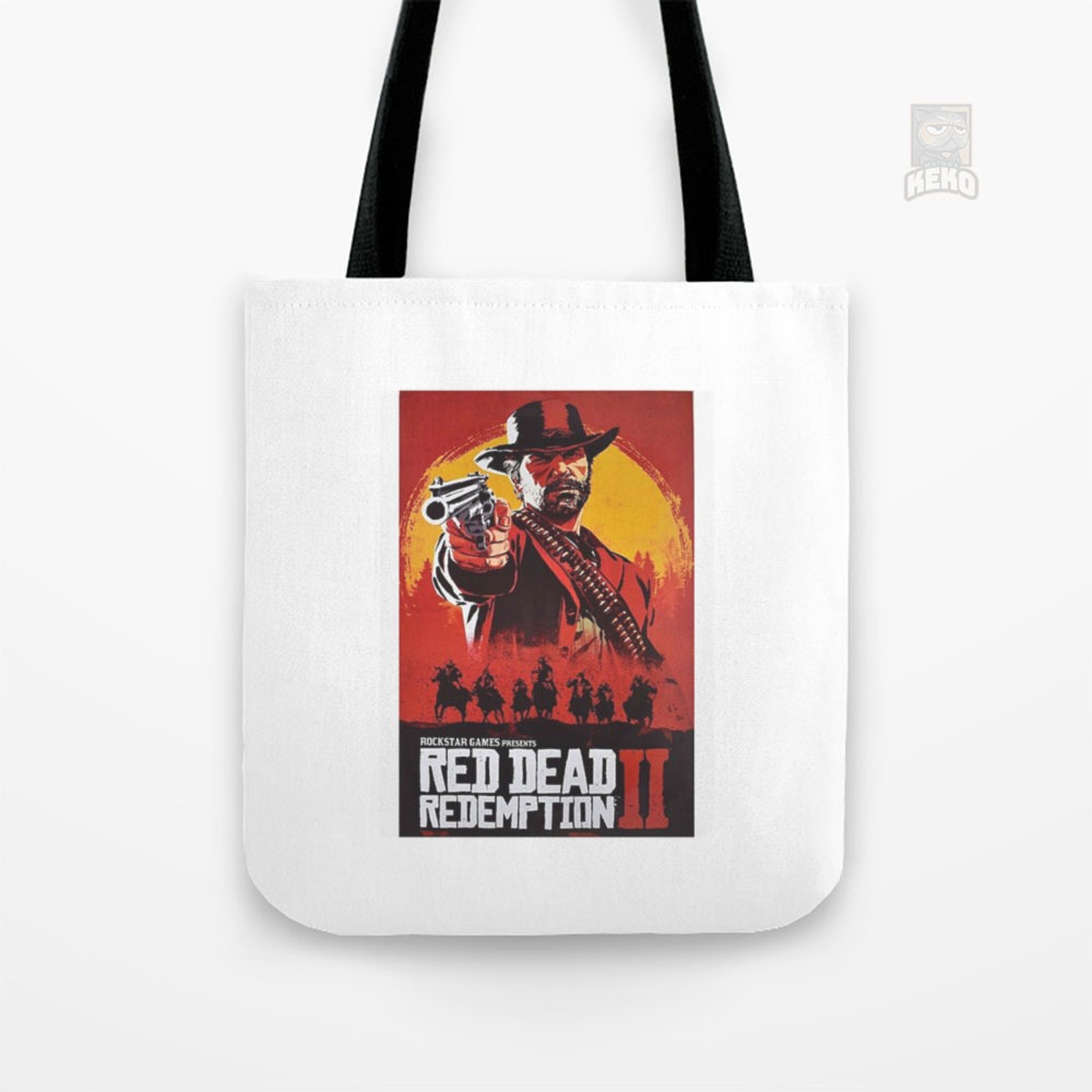 Jual Tote Bag Kanvas RDR Red Dead Redemption rockstar games | Shopee ...
