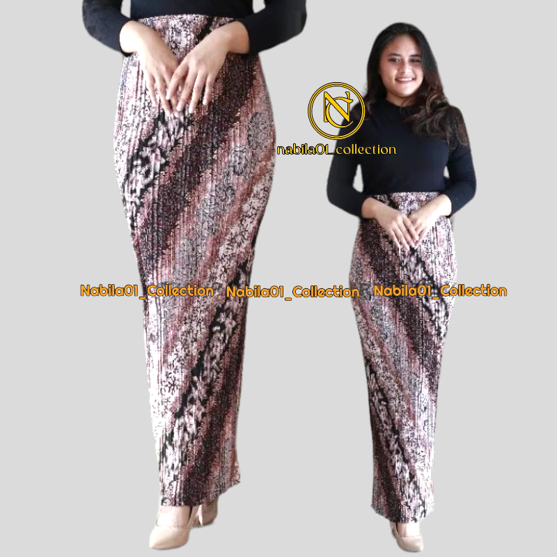 Jual Rok Plisket Batik Rok Plisket Bawahan Kebaya Rok Kebaya Rok Wisuda Rok Batik 5830