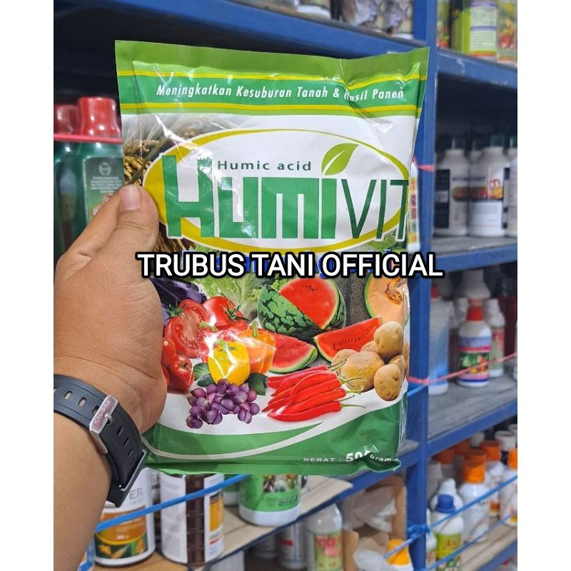 Jual Pupuk Asam Humat Humivit isi 500 gram/Expayed. 2025/Kandungan Asam ...