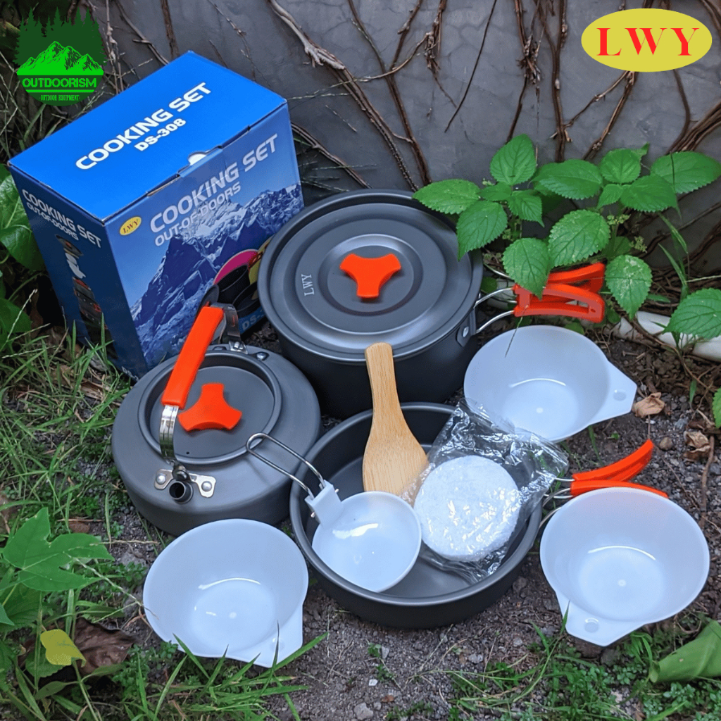 Jual Alat Masak Camping Cooking Set Ds 308 Cooking Set Camping Alat