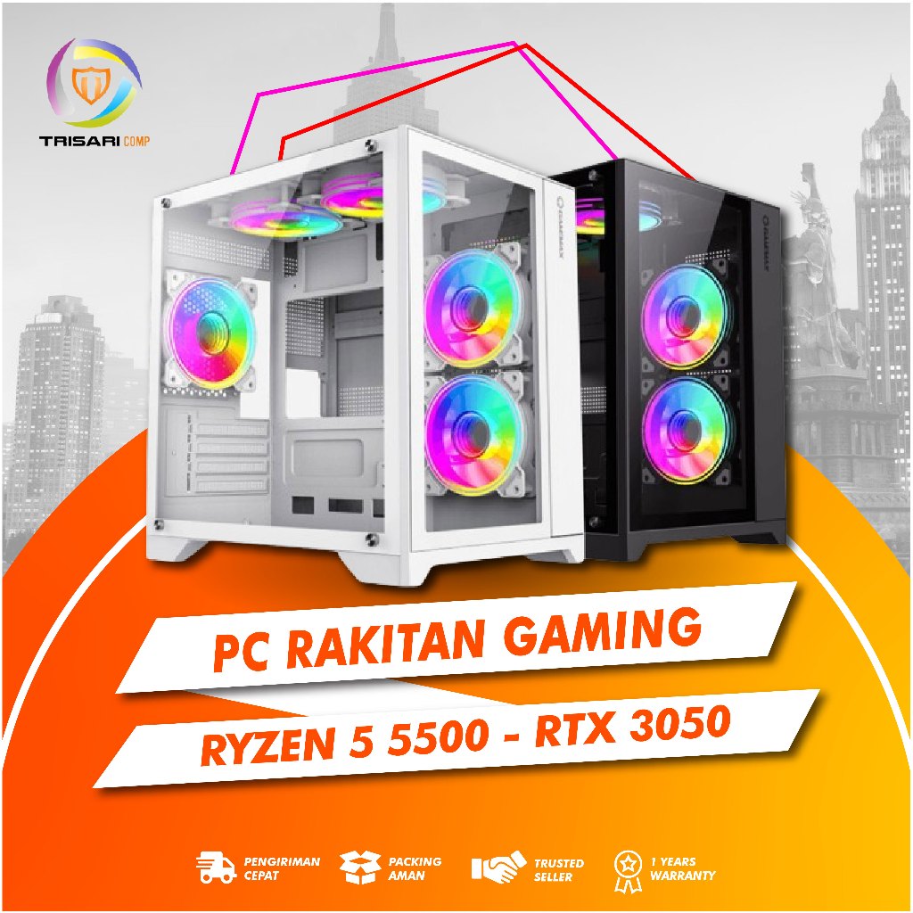 Jual Pc Rakitan Gaming Ryzen Ram Gb Rtx Gb Ssd Gb Nvme Live Stream Gta