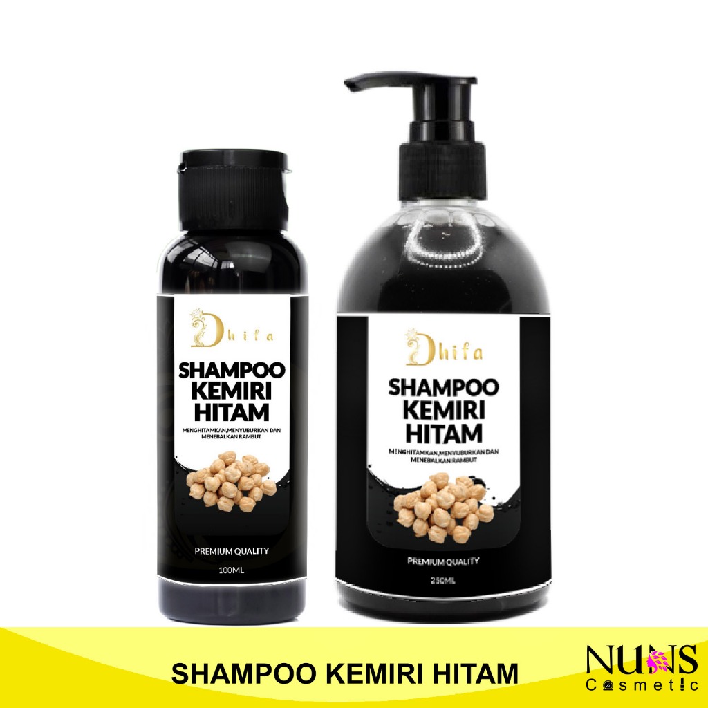Jual Shampoo Kemiri Hitam Shampo Pemanjang Rambut Penghitam Uban dan