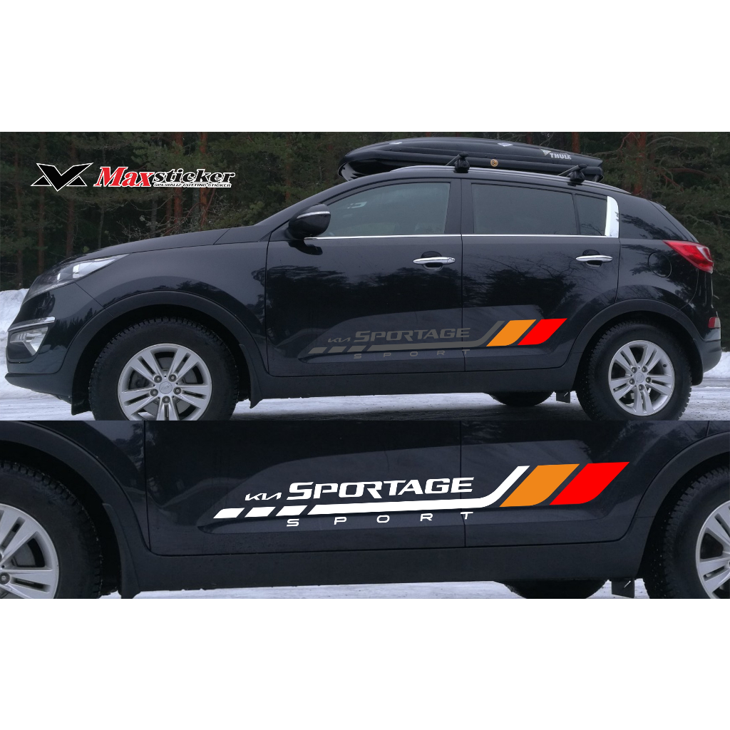Jual STICKER MOBIL KIA SPORTAGE SIMPLE TERBARU CUTTING STIKER KIA ...