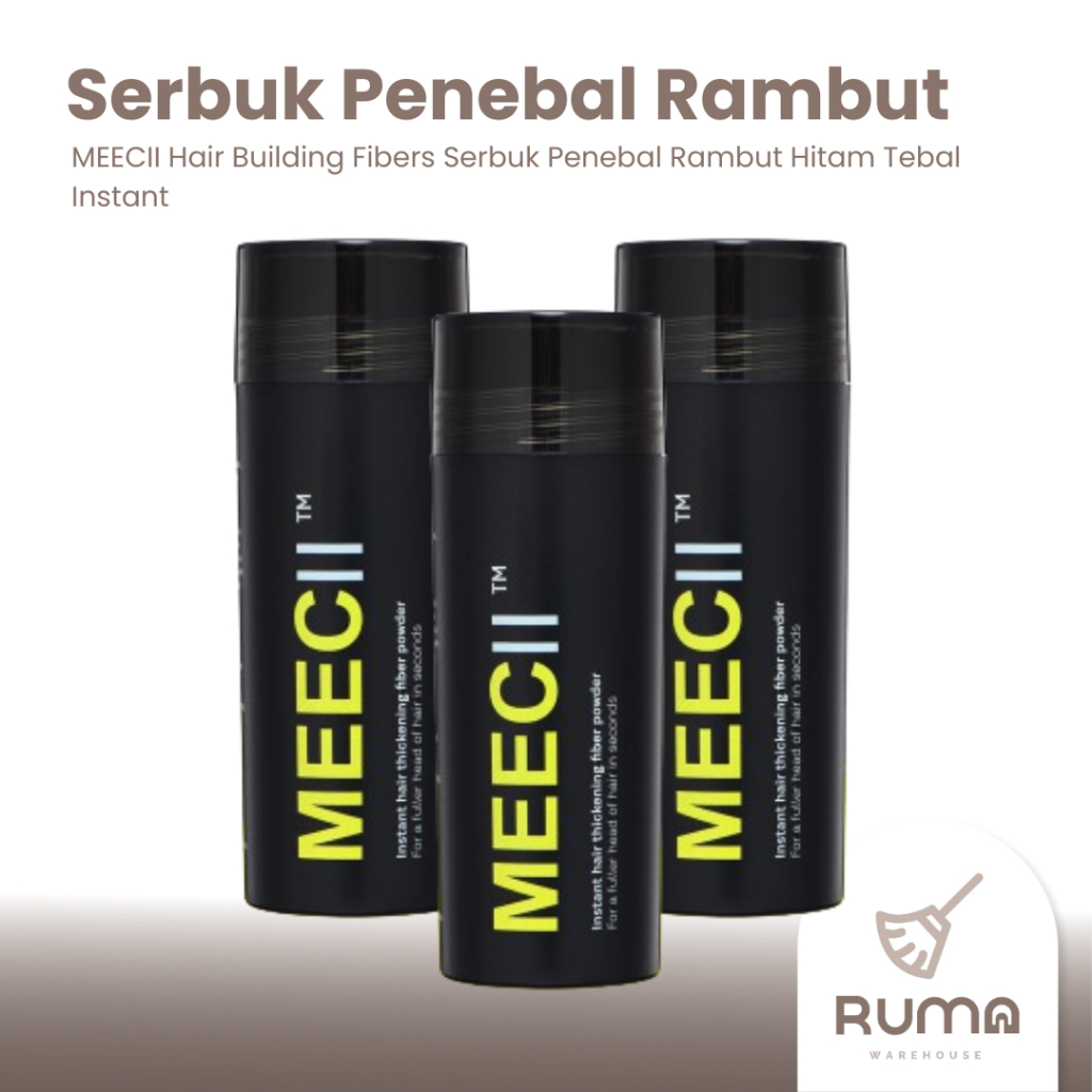 Jual Meecii & Sevich Hair Building Fibers Serbuk Penebal Rambut Tipis ...