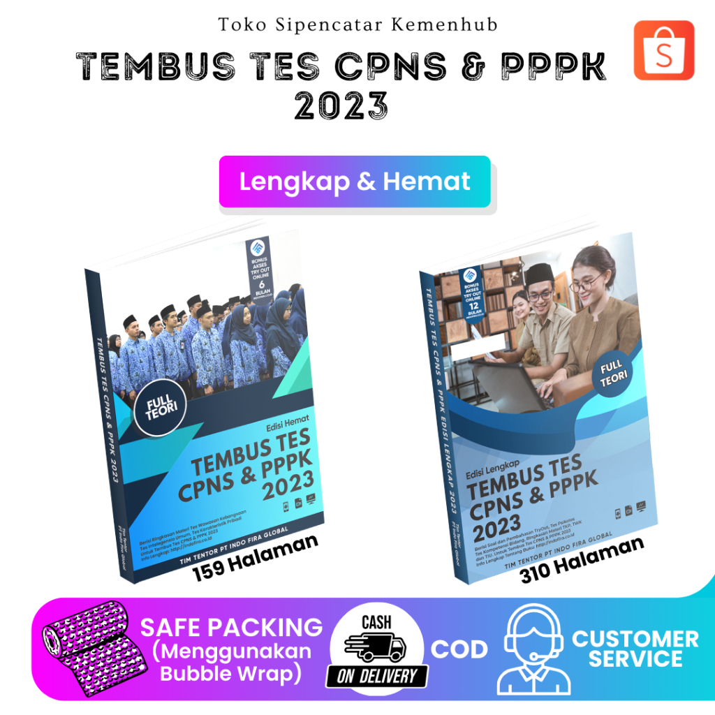 Jual Versi Terbaru Cpns Pppk Buku Tembus Tes Cpns Pppk Full