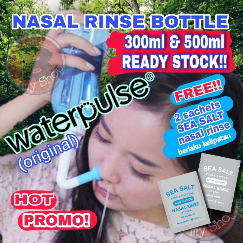 Jual READY STOCK WATERPULSE (100% original) - BOTOL CUCI HIDUNG - (FREE ...