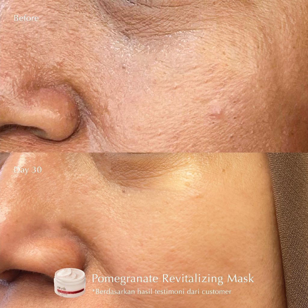 Jual [ FREE MASK ] POLYNIA | Pomegranate Revitalizing + Shiconix ...