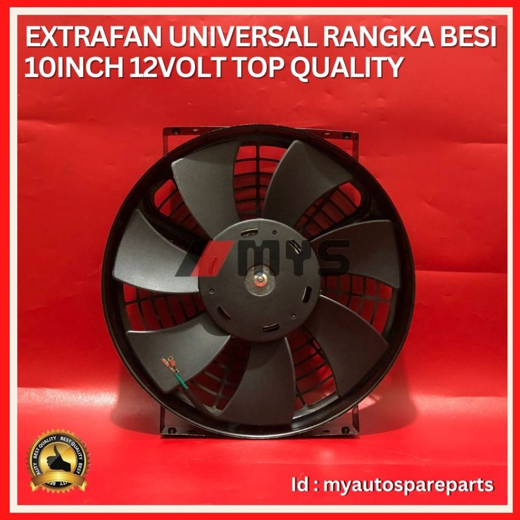 Jual Extrafan Ac Mobil Universal Rangka Besi Inch Volt V Extra Fan Top Quality Shopee