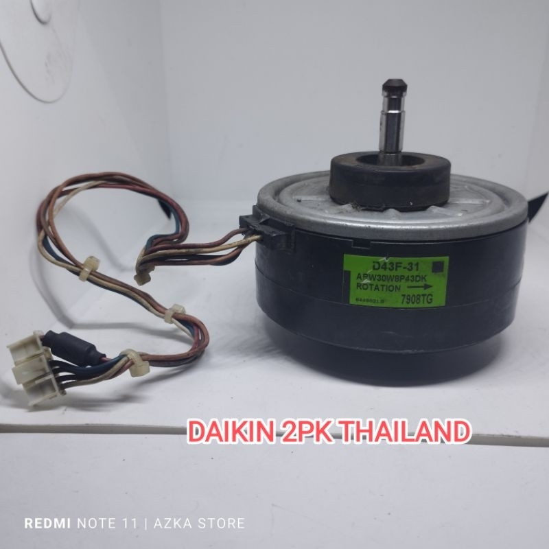 Jual Dinamo fan indoor ac daikin original Motor fan indoor ac daikin 2pk Shopee Indonesia