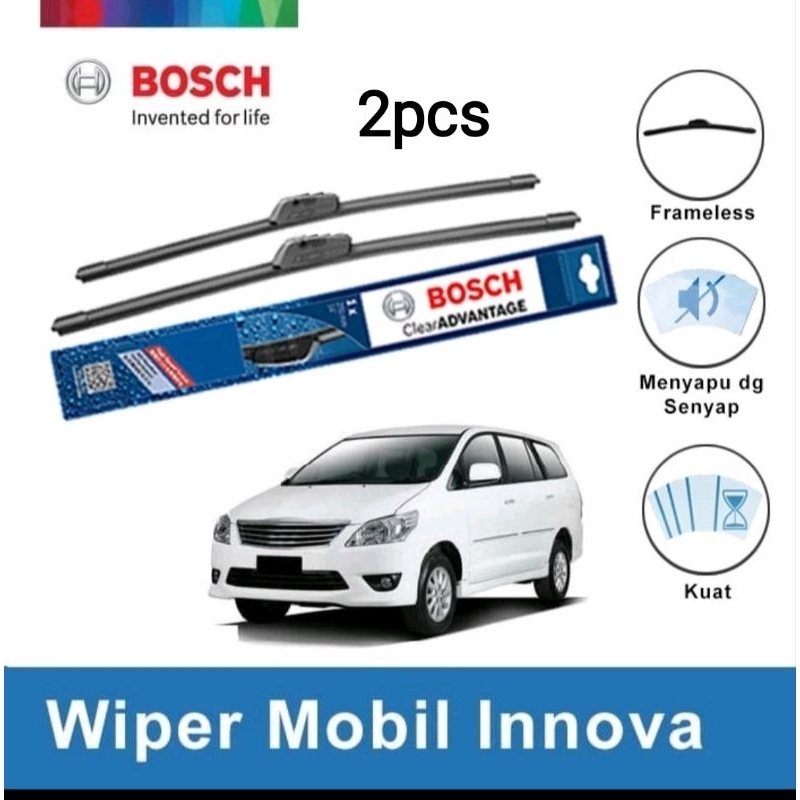 Jual Wiper Innova 2005-2015 BOSCH 2pcs Original | Shopee Indonesia
