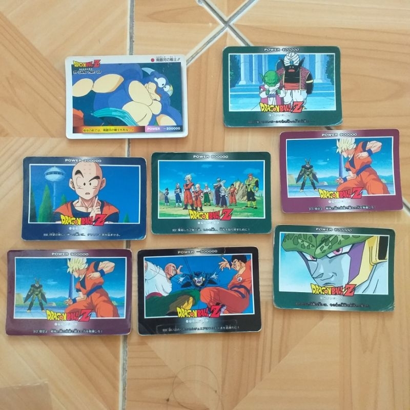 Jual Kartu Dragon Ball Vintage 1994 Amada Part 21 Campur Original ...