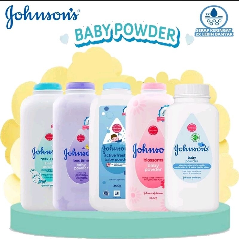 Jual JOHNSONS Milk Rice Bedtime Baby Powder Bedak Bayi Extra Fill 75 ...