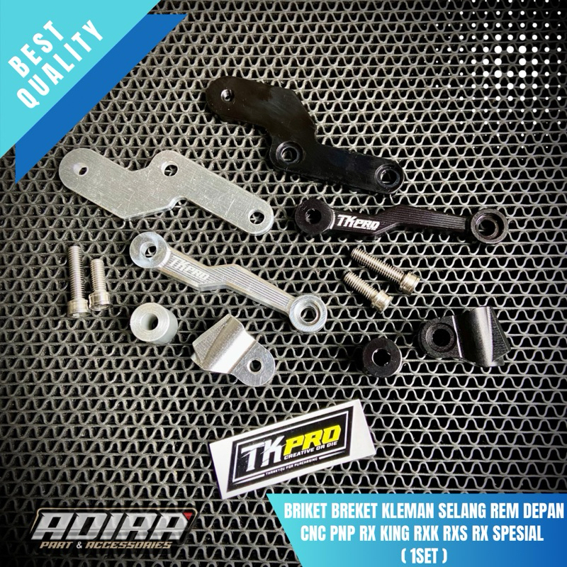 Jual BRIKET BREKET KLEM SELANG REM DEPAN TK PRO RX KING RXS RXS SPESIAL ...