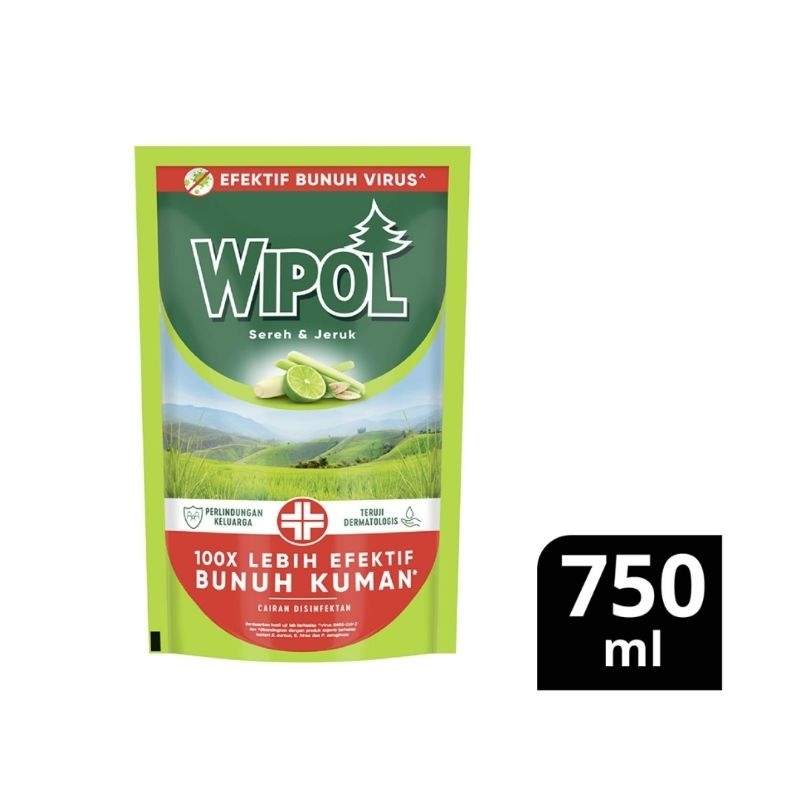 Jual Wipol Karbol Lemon 750ml 450ml Shopee Indonesia