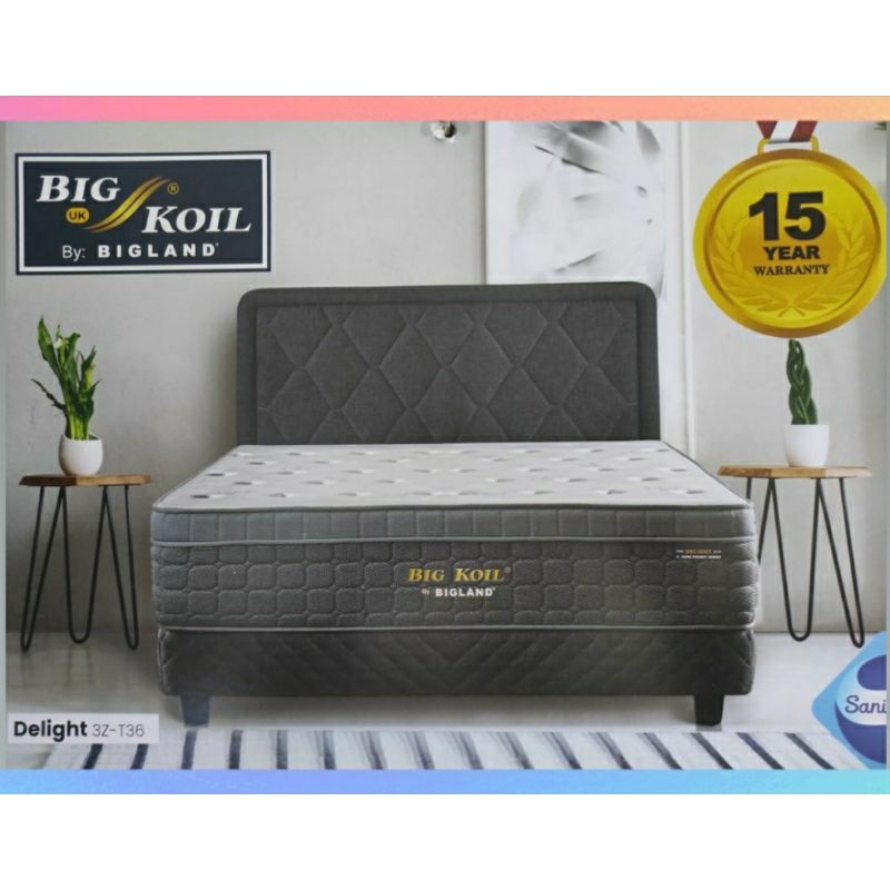Jual SPRINGBED BIGLAND BIG KOIL/KASUR SPRINGBED BIGLAND BIG KOIL ...