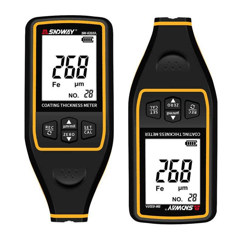 Digital Coating Thickness Gauge Pengukur Ketebalan Cat Sndway SW 6310A