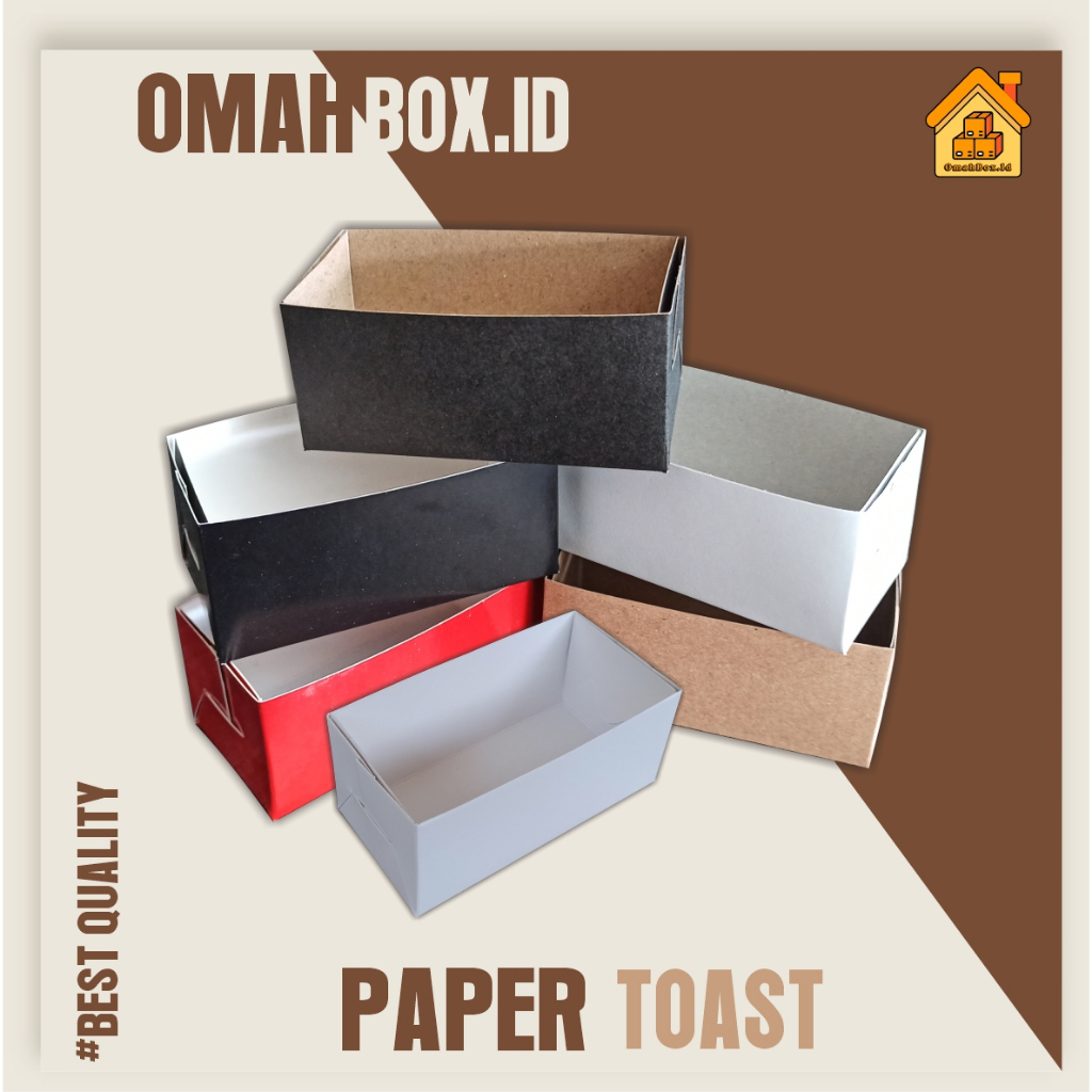 Jual Kemasan Roti Bread Toast 10x5x4,5 cm sandwich box toast box