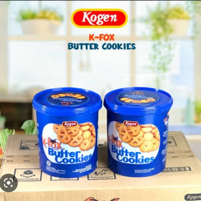 Jual Kogen K-Fox Butter Cookies 300 Gram | Shopee Indonesia