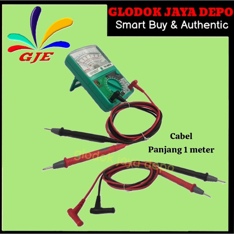 Jual CABLE MULTIMETER KABEL MULTITESTER BANANA SUPER SANWA YX360 ...