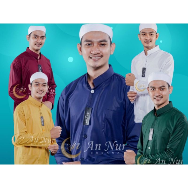 Jual BAJU KOKO HABIB MODEL AMMU MER ANNUR | Shopee Indonesia