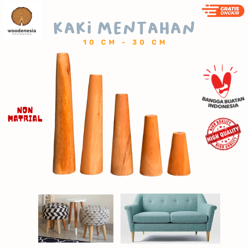 Jual Woodenesia Kaki Kursi Meja Sofa Mentahan Finishing Bebas Custom ...