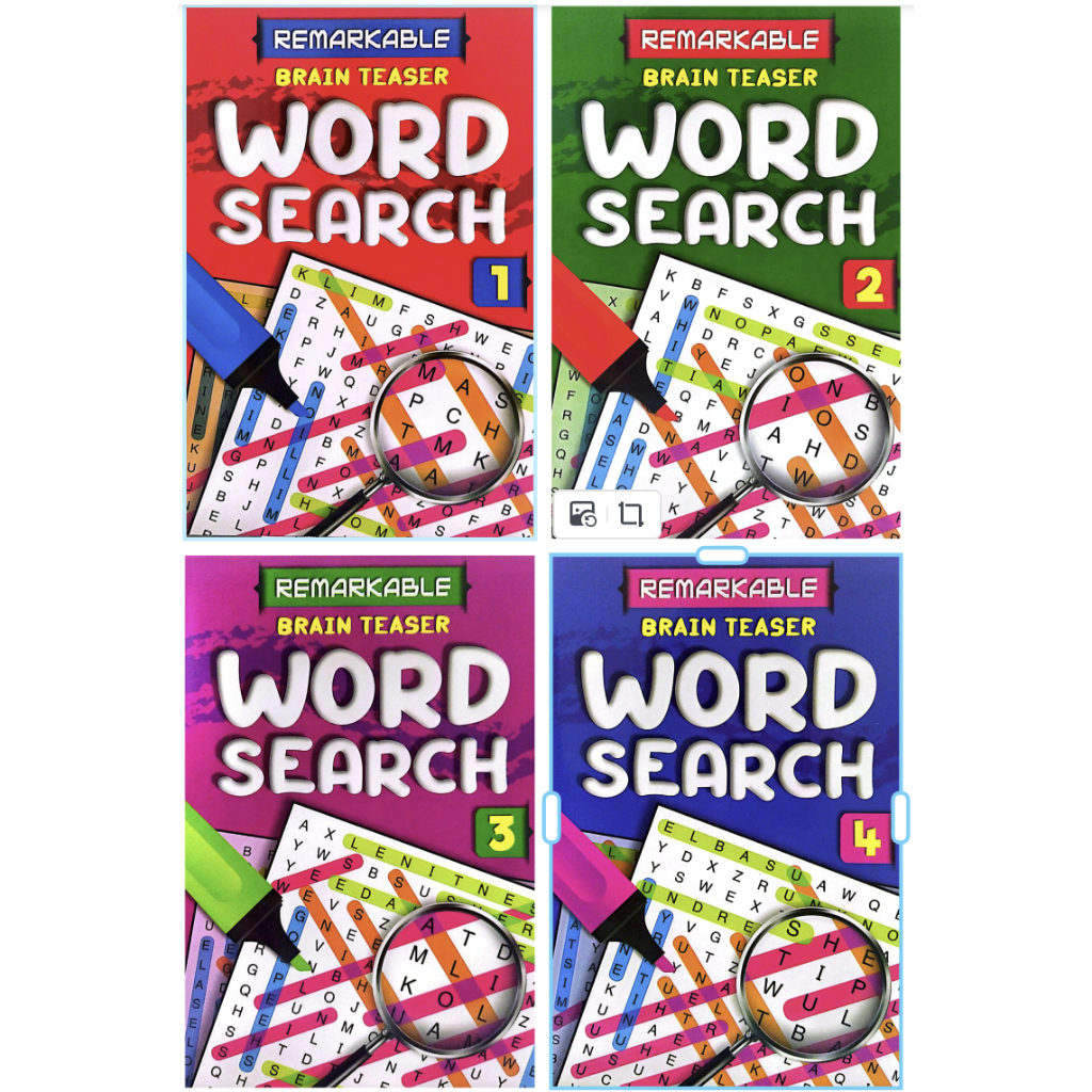 Jual Buku Word Search Remarkable Brain Teaser Activity Book Shopee Indonesia