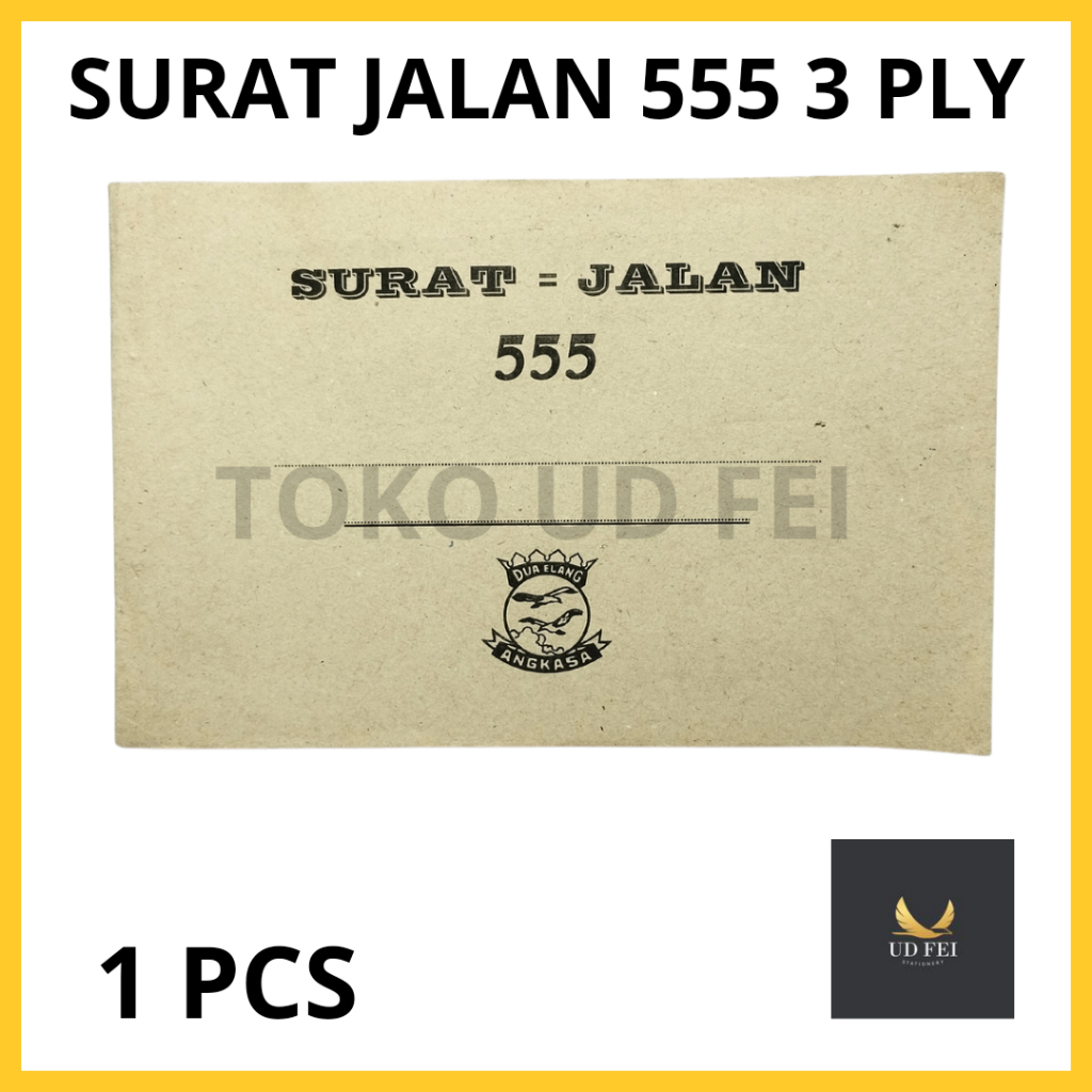 Jual (1 PCS) Surat jalan Rangkap 3 / Surat Jalan 3 PLY/ Surat Jalan 555 ...