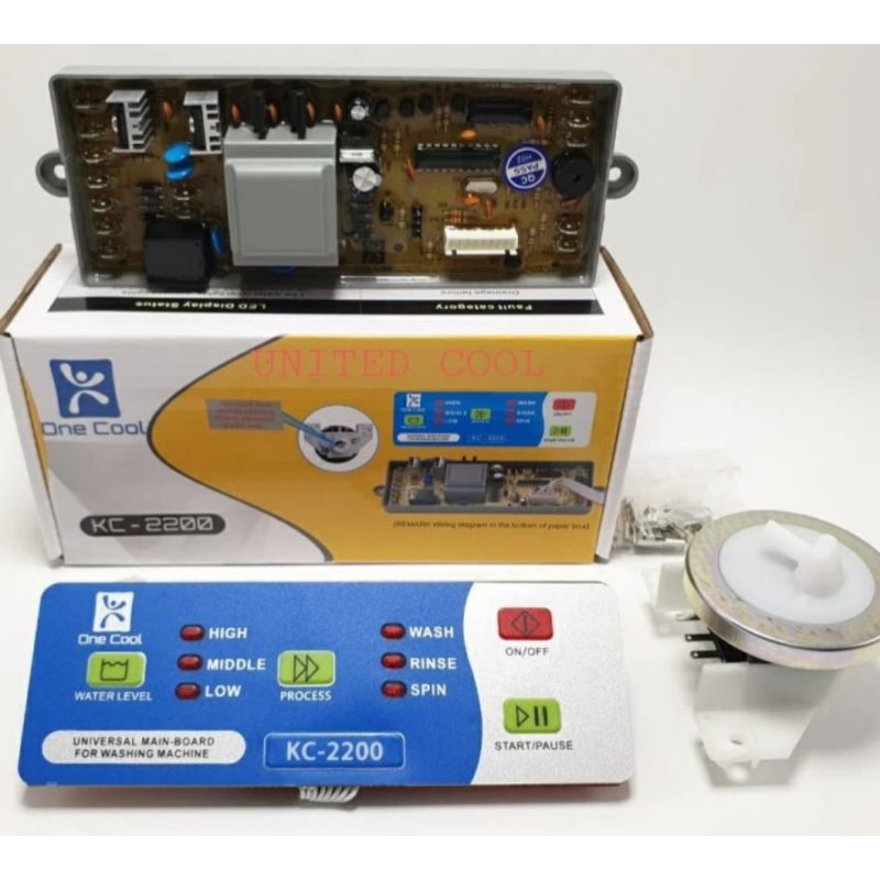 Jual PCB MODUL MESIN CUCI MULTI UMUM KC 2200 / OC 2200 / SXY 2200